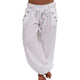 NIBESSER 2020 New Brand Summer Pants Fat Younger Sister Wide Leg Pants Fat People  Fashion Women Wear Large Size 5XL