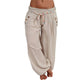 NIBESSER 2020 New Brand Summer Pants Fat Younger Sister Wide Leg Pants Fat People  Fashion Women Wear Large Size 5XL