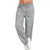 NIBESSER Plus Size Women Casual Loose Pants Sports Workout Trousers 2020 Fashion Pants Sportswear Fitness Drawstring Trousers