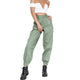 NIBESSER Streetwear Cargo Pants Women Casual Joggers Black High Waist Loose Female Trousers Korean Style Ladies Pants 2020