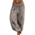 NIBESSER Summer Beach Bohemian Pants Women High Waist Harem Pants Plus Size Vintage Loose Print Bloomers Floral Trousers Women