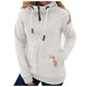 New Tracksuit Women Oversize Hoodie Fashion Solid Jacket Zipper Pocket Sweatshirt Long Sleeve Coat Sudaderas Con Sweat A Capuche