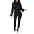 Office Ladies Pure Color Slim Fit Trousers Work Wear Women High Waist Pants Femme Front Slit Leg Pencil Pants Elegant Fashion