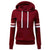 Oversize Hooded Sweatshirt Women Stripe Sweatshirt Long Sleeve Blouse Hooded Pocket Patchwork Pullover Tops Plus size S-5XL