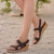 PU Leather Shoes For Women Sandals Casual Summer Shoes Flop Platform Sandals 2020 Ladies Fashion Roma Solid Peep Toe Sandals