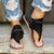 PU Leather Shoes For Women Sandals Casual Summer Shoes Flop Platform Sandals 2020 Ladies Fashion Roma Solid Peep Toe Sandals