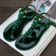 SAGACE 2019 Summer Platform Women Flat Rope Female Beach Black Sandal Shoes Breathable Comfort Ladies Casual Designer May29