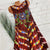 SAGACE Summer Dress women's Large Size Casual Sleeveless Fashion women's Beach O-neck Retro Printed Vest Casual Dress