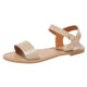 SAGACE Women's Sandals Solid Color PU Leather Sandals Women Fashion Rome Style Summer Women Shoes Women Shoes 2019 Sandals941024
