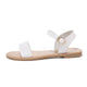 SAGACE Women's Sandals Solid Color PU Leather Sandals Women Fashion Rome Style Summer Women Shoes Women Shoes 2019 Sandals941024