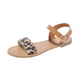 SAGACE Women's Sandals Solid Color PU Leather Sandals Women Fashion Rome Style Summer Women Shoes Women Shoes 2019 Sandals941024