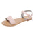 SAGACE Women's Sandals Solid Color PU Leather Sandals Women Fashion Rome Style Summer Women Shoes Women Shoes 2019 Sandals941024