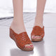 SAGACE slippers women Platform Wedges Sandals Casual Outdoor Soft Sandals 2019 Summer Shoes woman ladies Beach slippers women #3