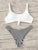 Sexy micro Bikini 2020 Women Swimsuit Scoop Neck Striped Swimwear Knot Bow fringe Summer Beachwear Bathing Suit Push Up Biquini