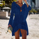 Sfit 2019 Women Crochet Knitted Cover Up Dress Beach Tunic Long Pareos Bikini Cover Bathing Suit Beachwear Robe Plage Hollow Out