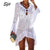 Sfit 2019 Women Crochet Knitted Cover Up Dress Beach Tunic Long Pareos Bikini Cover Bathing Suit Beachwear Robe Plage Hollow Out