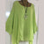 Solid Batwing Sleeve Summer Blouses 4XL 5XL Loose Plus Size Women Tunic Casual O-Neck Long Sleeve Blouse Anomalistic Tee Shirts