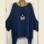 Solid Batwing Sleeve Summer Blouses 4XL 5XL Loose Plus Size Women Tunic Casual O-Neck Long Sleeve Blouse Anomalistic Tee Shirts