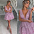 Summer Bling Mini Dress For Women Party Sexy V Neck Sleeveless Cascading Ruffle Dresses Sweetheart Pink Dress Vestido