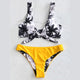 Sunflower Printed Bikini Set Sexy  Swimwear Women 2020 Mujer Push Up Padded Biquini Bathers Bandage Bathing Suit Swimsuit Bikini