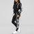 Tracksuit Women Sportwear Winter Women Suit LOVE Hoodies Printed Sports Shirt + Trousers Casual Zipper Long-sleeved Shirt