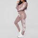 Tracksuit Women Sportwear Winter Women Suit LOVE Hoodies Printed Sports Shirt + Trousers Casual Zipper Long-sleeved Shirt