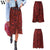 Womail Skirt Women Summer Leopard Print Vintage Long Women's Casual High Waist Pleated Skirt Fashion NEW 2020 M27