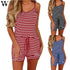 Womail bodysuit Women Summer Adjustable Waist Drawstring Short Jumpsuit Romper Loose Solid Casual fashion High Quality 2019 A18