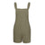 Womail bodysuit Women Summer Fashion Casual Elastic Waist Dungarees Linen Cotton Pockets Rompers Shorts Playsuit  M6