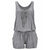 Womail bodysuit Women Summer Sleeveless Bandage Jumpsuits Vest Top Casual Playsuit Short Beach new fashion  2020  M23