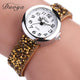 Women Bracelet Quartz Wristwatch Rhinestone Clock Ladies Dress Gift Watches montre homme wall clock modern design sticker 30