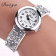 Women Bracelet Quartz Wristwatch Rhinestone Clock Ladies Dress Gift Watches montre homme wall clock modern design sticker 30