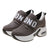Women Fashion Casual Flock Slip-On Thick Platform Sport Sneakers Wedges Shoes women sneakers femme sneakers women 9.18