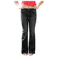 Women Flared Jeans New Plus Size Sexy Button High Waist Bell Bottom Denim Pants Spring Summer Fashion Casual Elegant Trousers