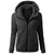 Women Fleece Teddy Hoodies Zipper Solid Pocket Hooded Hoodies Coat Winter Warm Wool Zip-Up Cotton Coat Outwear Casual Sweatshirt