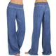 Women High Waist Trousers Woman Wide Leg Loose 2020 Summer Plus Size 2xl Gothic Denim Elasticity Jeans Casual Wide Pants #P30