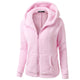 Women Hoodies Sweatshirts Women Warm Fleece Hooded Fluffy Hooded Sweatshirt Zipper Hoodies Winter Jumper Female Casual #5