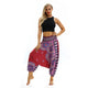 Women Men Pants Casual Woman High Waist Wide Leg Harem Trousers Baggy Boho Loose Aladdin Festival Hippy Jumpsuit Print Lady pant