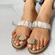 Women Sandals Slippers Shoes Flat Flip Flops String Bead Summer Fashion Wedges Woman Slides Pineapple Lady Casual Mujer