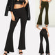 Women Sexy Casual Full Pants Solid Trousers Loose High Wide Leg Pant