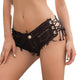 Women Side Lace Up Tassel Denim Jeans Night Club Low Sexy Hot Shorts Summer Girl Solid Low Waist Super Mini Shorts Pant Vaqueros