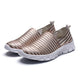 Women Spring Summer Sneaker Mesh Breathable Vulcanized Shoes Casual Slip on Flat Soft Walking Footwear Sports Running Shoes #809