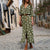 Women Summer Dot Print Long Sleeve Button Long Dress Party Beach Dress Vintage Polka-Dot Women'S Dresses Sukienki Damskie#40