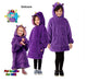 Women Sweatshirt Winter Hoodies Outdoor Hooded Coat Warm Blanket Bathrobe For Audlt Child Christmas Fleece Blanket With Sleeve