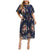 Women Vintage Printed Dress Short Sleeve Elegant Summer Dress Ladies High Waist O-Neck Plus Size Dresses Sukienka #LR1