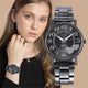 Women Watch The Latest Top Quartz Women Stainless Steel Ladies Watch Full Diamond Analog Wrist Watches Female Clock reloj mujer