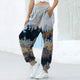Women's Plus Size Pant S-3xl Mountain Winter Warm Treetop Fashion Print Pocket Sports Running Athletic Pants Женские Штаны