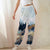 Women's Plus Size Pant S-3xl Mountain Winter Warm Treetop Fashion Print Pocket Sports Running Athletic Pants Женские Штаны