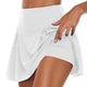 Women's Professional Sports Fitness Running Jogging Shorts Women Tennis Shorts Skirt Anti Exposure Tennis Skirt Shorts
