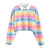 Women's Sweatshirt Color Stripe Button Long Sleeve Pullover Hoodies Sweatshirt Tops Blouse Female Tops Women Hoodies #A9